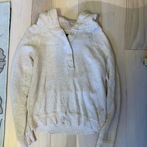 American Eagle Soft Hoodie with Front Buttons